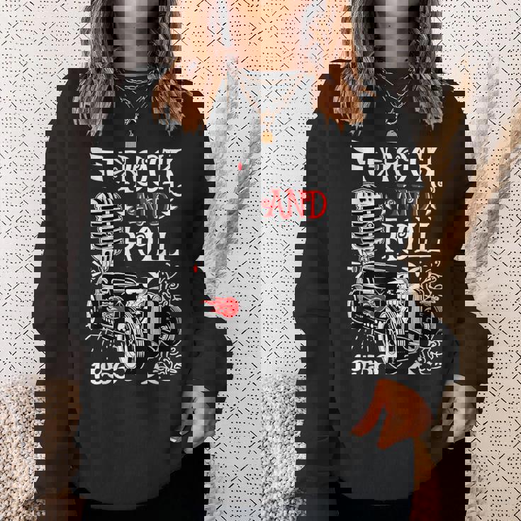 ロカビリー ヴィンテージ 50年代 Music Doo Wop レトロ ロックンロール スウェットシャツ 彼女への贈り物