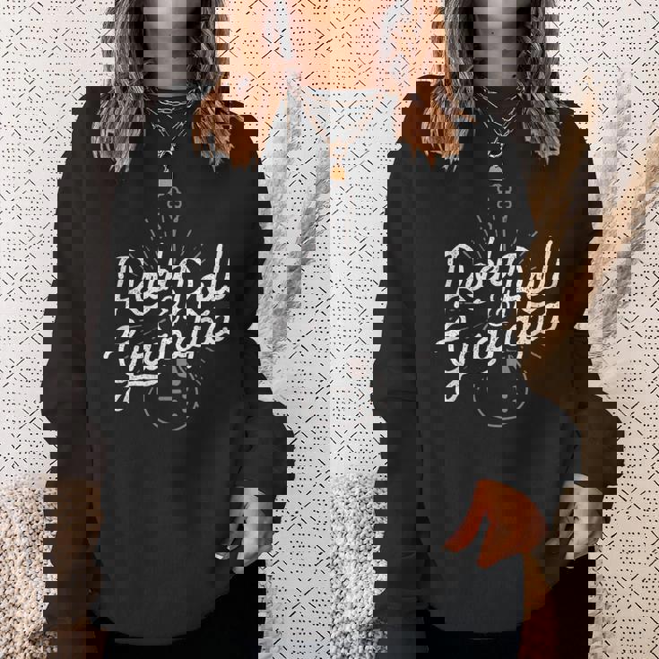 ロックンロールグランパギターサンバースト スウェットシャツ 彼女への贈り物