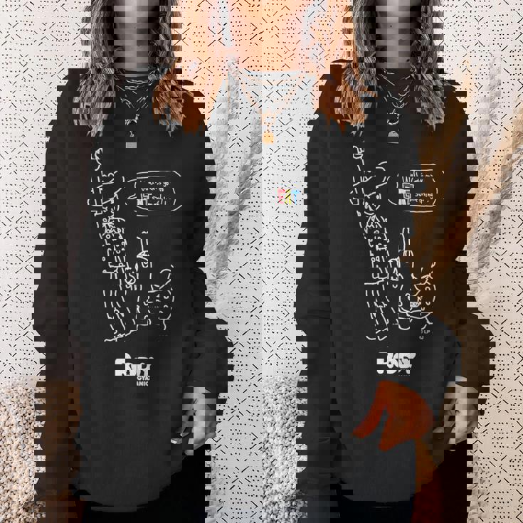 ロディ（コミックアートwh） スウェットシャツ 彼女への贈り物