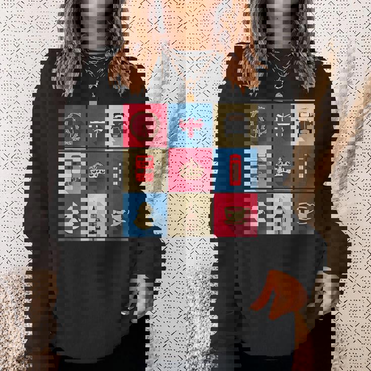 ロンドンバス スカイライン イギリス国旗 ユニオンジャック スウェットシャツ 彼女への贈り物