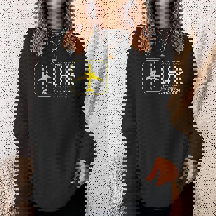 ロンドンヒースロー国際空港 スウェットシャツ 彼女への贈り物