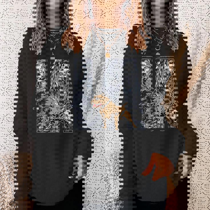 メンズ ローライダー スタイル、La ピットブル ドッグ。チカーノ・チョロ、ラティーノ スウェットシャツ 彼女への贈り物