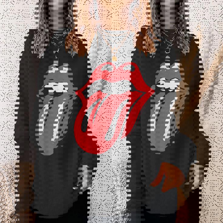 ローリングストーンズ 公式クラシックタン スウェットシャツ 彼女への贈り物