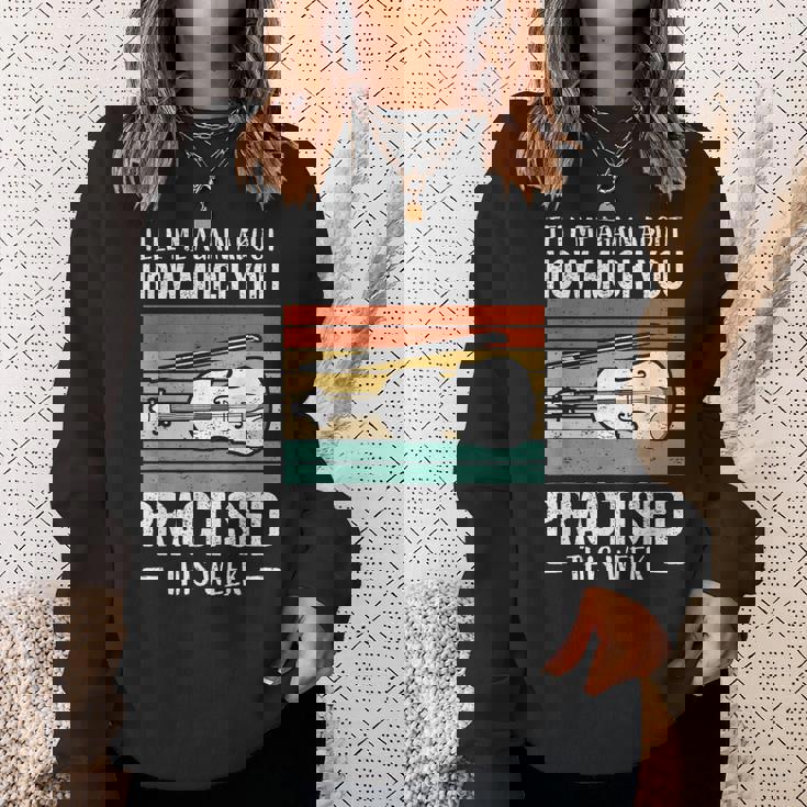 ヴァイオリンプレーヤーヴァイオリン スウェットシャツ 彼女への贈り物