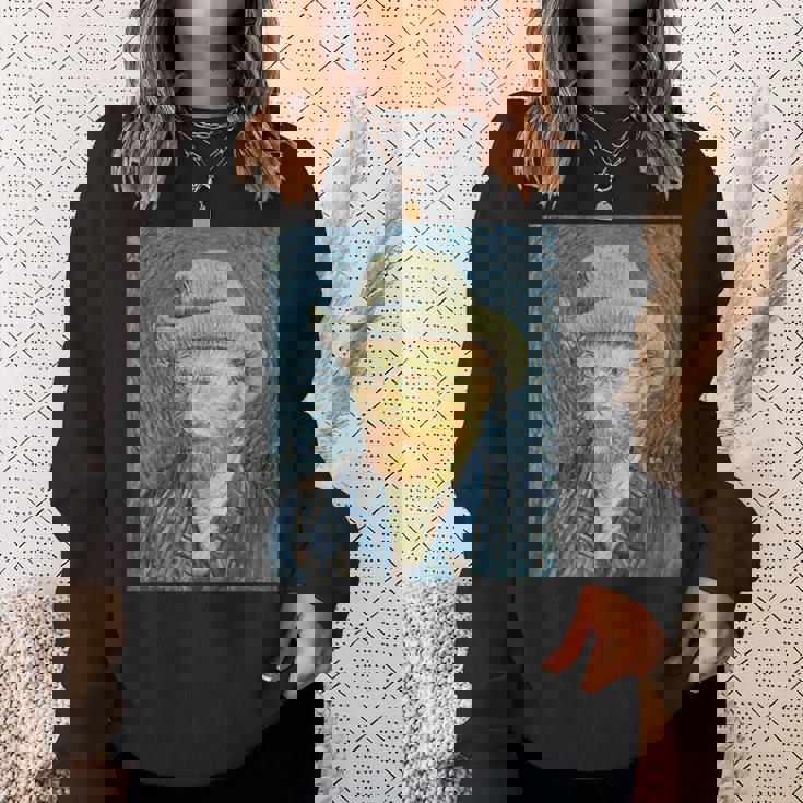 ヴァンゴッホ自画像＃3芸術家のための芸術 スウェットシャツ 彼女への贈り物