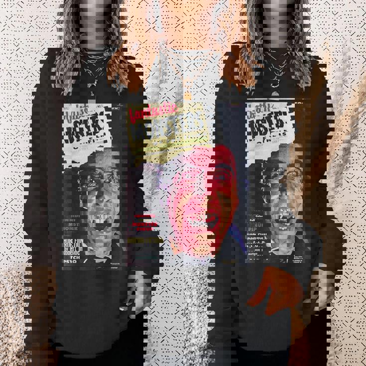 ヴァンパイア ハロウィン ホラー ヴィンテージ ドラキュラ コミックブック レトロ スウェットシャツ 彼女への贈り物