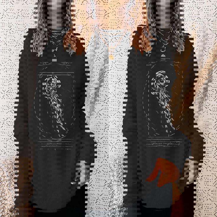 ヴィトルウィアン クラゲ 服 イラスト メデューサ クラゲ スウェットシャツ 彼女への贈り物