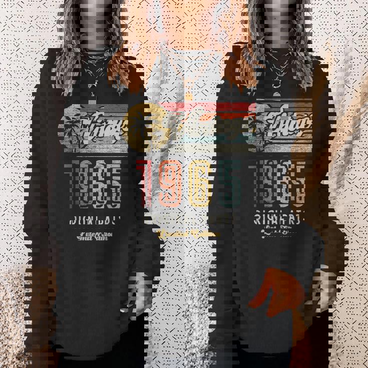 ヴィンテージ 1965 オリジナルパーツ パームス 60歳の誕生日 スウェットシャツ 彼女への贈り物