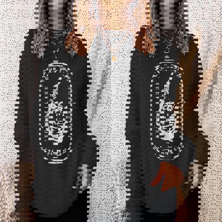 ヴィンテージ Chamorro Hook Guシール グアム スウェットシャツ 彼女への贈り物