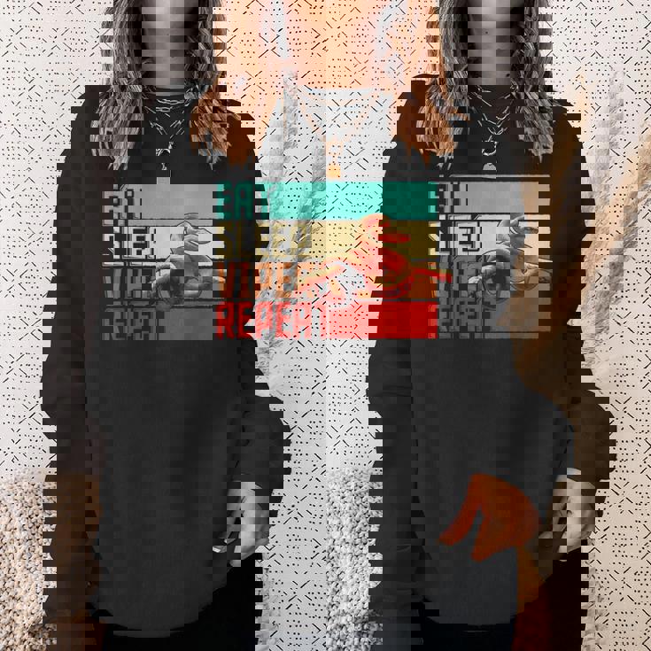 ヴィンテージ Eatleep Repeatiper スウェットシャツ 彼女への贈り物