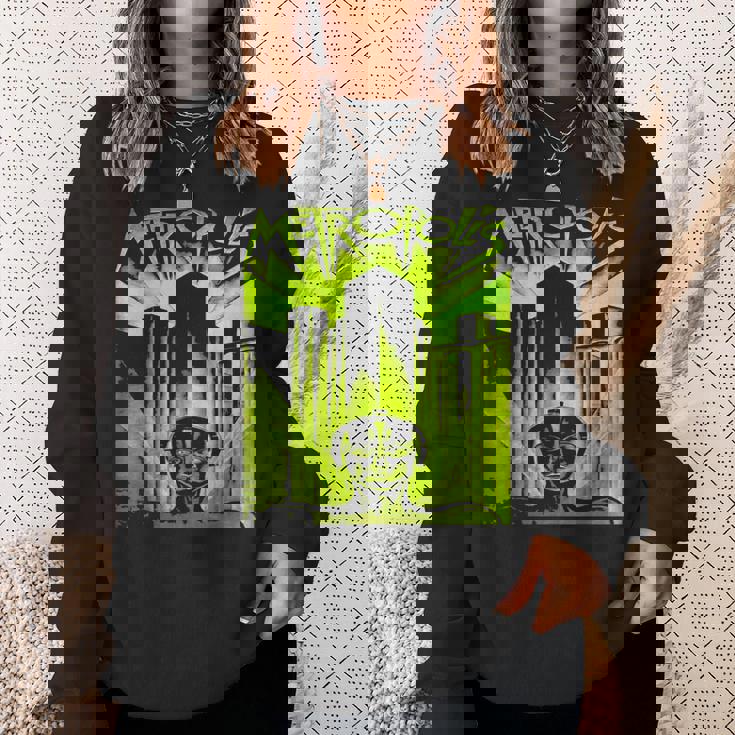 ヴィンテージ オタク メトロポリスf映画 科学教師 オタク スウェットシャツ 彼女への贈り物