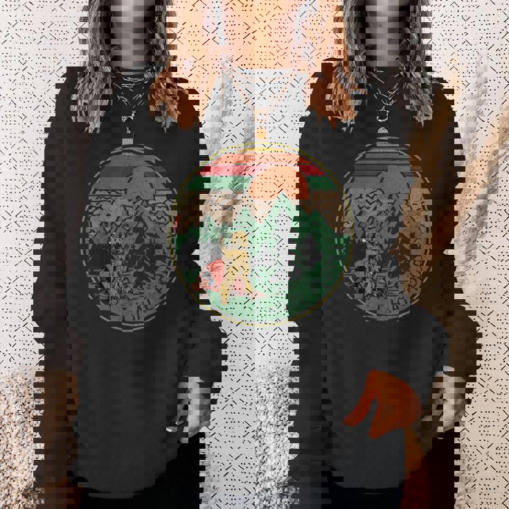 ヴィンテージ キャンプ I Hate People 面白いキャンプギフト スウェットシャツ 彼女への贈り物