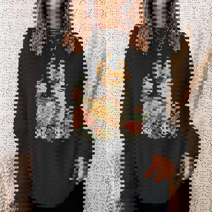 ヴィンテージ コーギー ママ 犬 オーナー コーギー 母の日 スウェットシャツ 彼女への贈り物