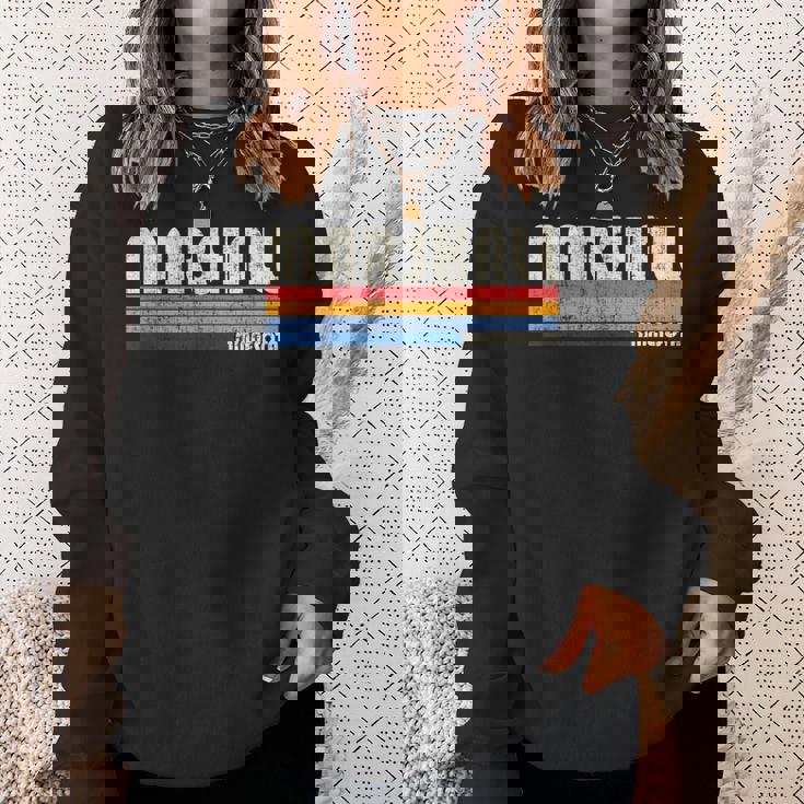 ヴィンテージ レトロ 70年代80年代スタイル マーシャルの故郷、ミネソタ州 スウェットシャツ 彼女への贈り物