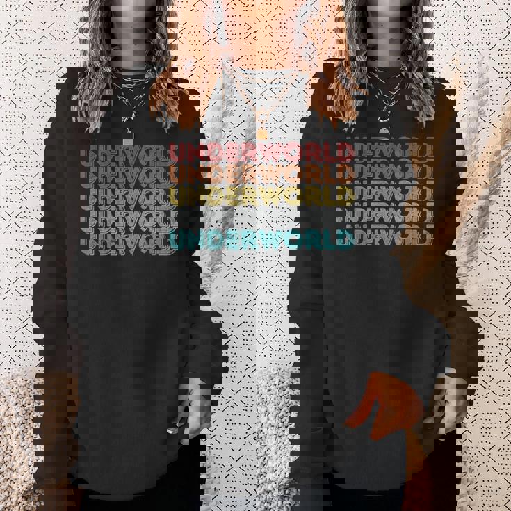 ヴィンテージ レトロ アンダーワールド スウェットシャツ 彼女への贈り物