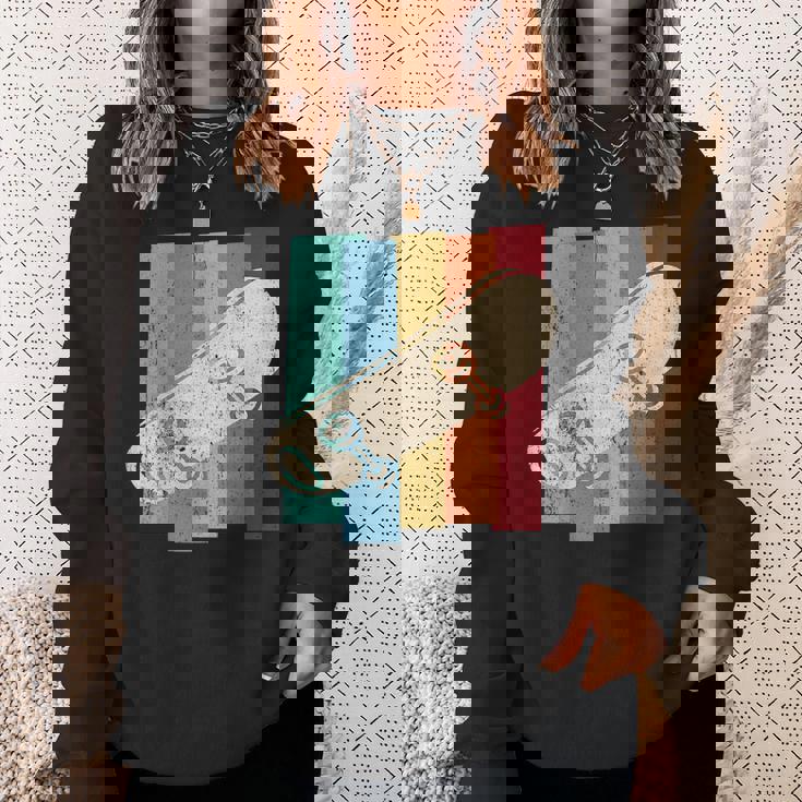 ヴィンテージ レトロ スケート スケートボード スケーター スタント ボーイズ キッズ スウェットシャツ 彼女への贈り物