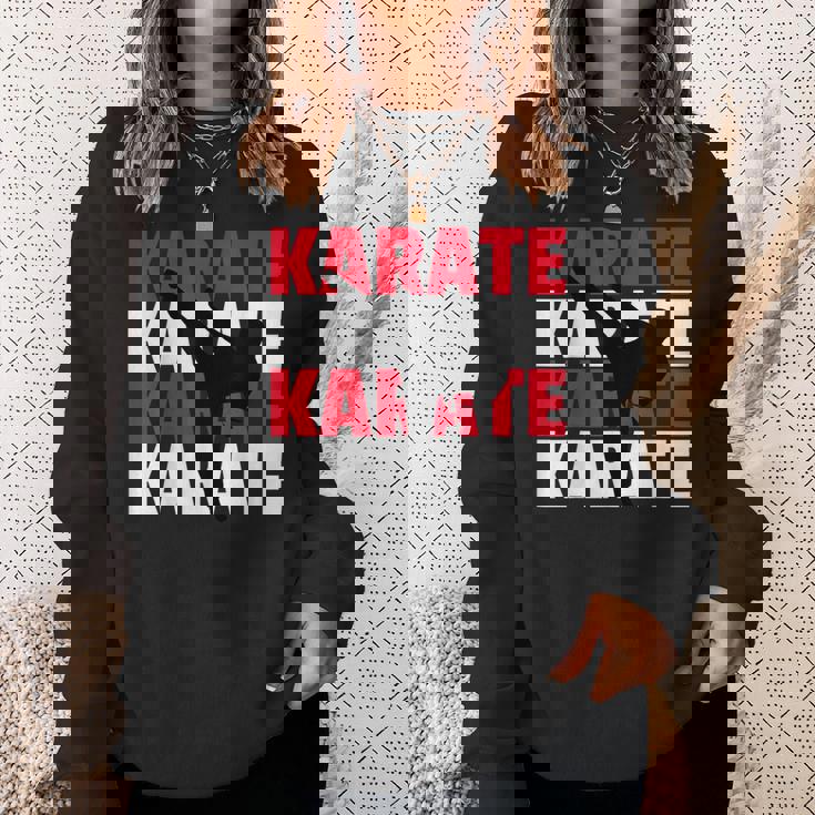 ヴィンテージ 空手 日本の格闘技 空手 スポーツ トレーニング スウェットシャツ 彼女への贈り物