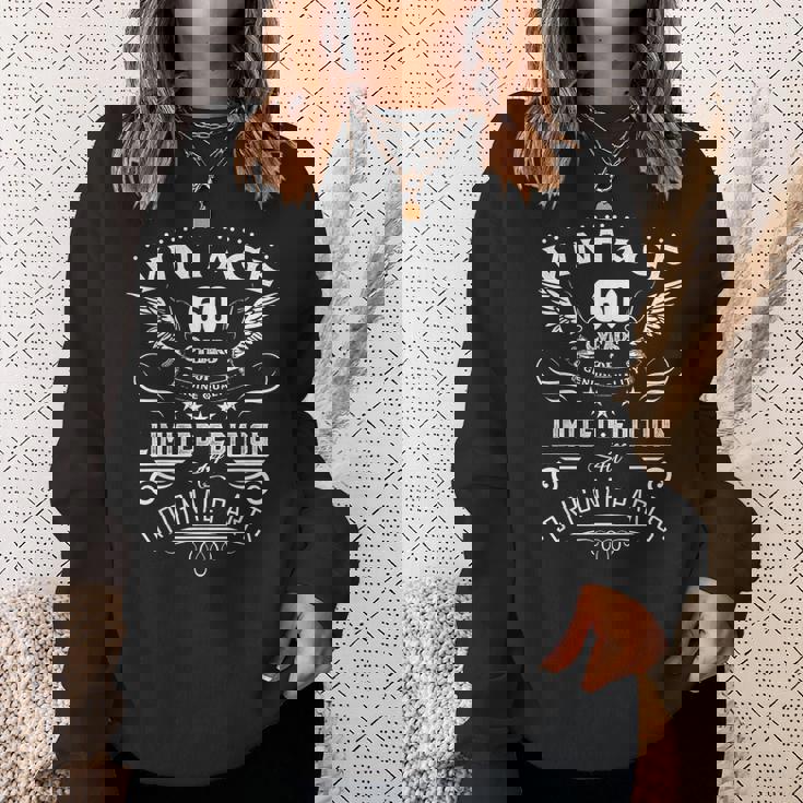 ヴィンテージ 還暦 男性 60歳 ギフト 還暦 スウェットシャツ 彼女への贈り物