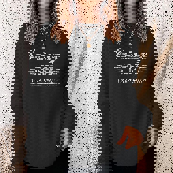 ヴィンテージ1965限定版 60歳の誕生日 スウェットシャツ 彼女への贈り物