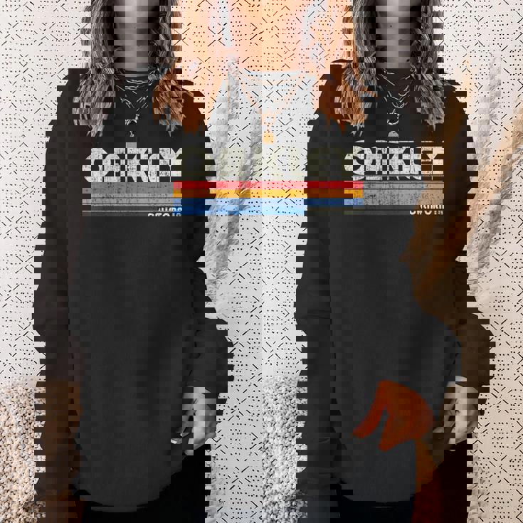 ヴィンテージ70年代80年代スタイルoakley Ca スウェットシャツ 彼女への贈り物