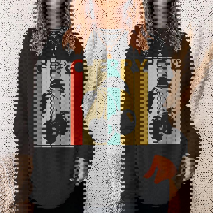 ヴィンテージチェリー スウェットシャツ 彼女への贈り物