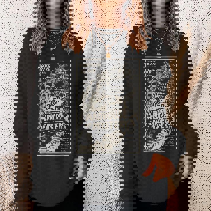 ヴィンテージハロウィンモンスタースラッシャーホラー映画ホラーショー スウェットシャツ 彼女への贈り物