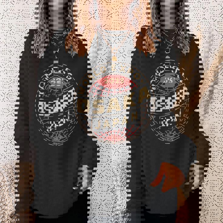 世界博覧会2025大阪日本が文化を結集。 スウェットシャツ 彼女への贈り物