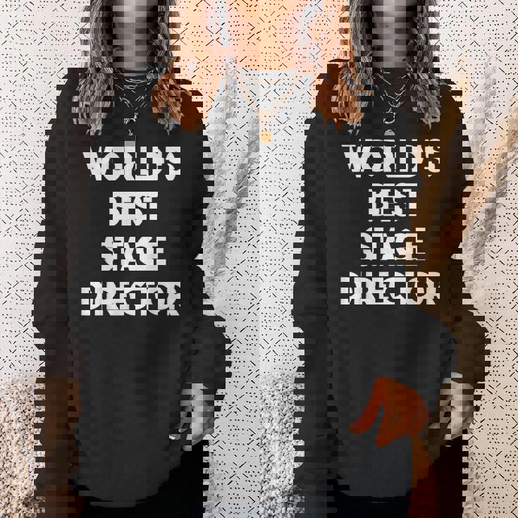 世界最高の舞台監督 スウェットシャツ 彼女への贈り物