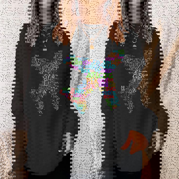 世界空港コード スウェットシャツ 彼女への贈り物