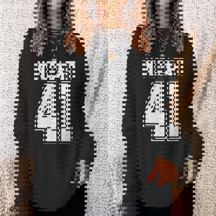 交響曲 作曲家 モーツァルト 41 交響曲 スウェットシャツ 彼女への贈り物