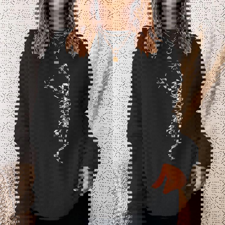 人間のスケルトンのダンス、骨骨の骨の頭蓋骨の解剖学 スウェットシャツ 彼女への贈り物