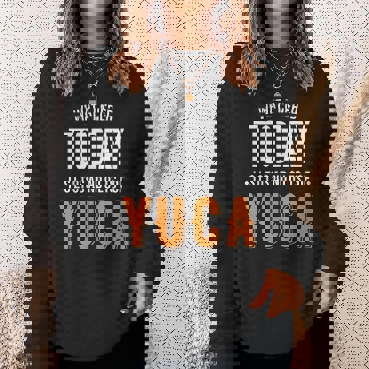 今日はたくさんのユカが必要だ-面白いユカ スウェットシャツ 彼女への贈り物