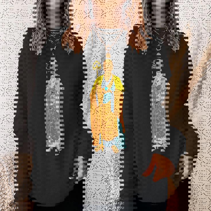 仏教 地蔵菩薩 スウェットシャツ 彼女への贈り物