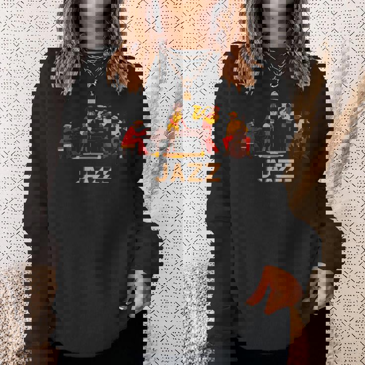 伝説のジャズアーティスト歌手 I Love Jazz スウェットシャツ 彼女への贈り物