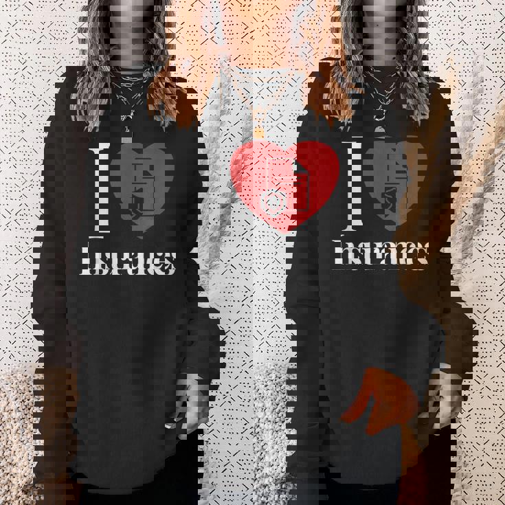 保険大好き スウェットシャツ 彼女への贈り物