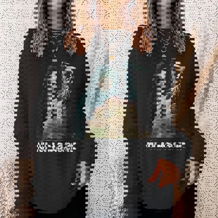 修道女虐殺サバイバルホラーゲームマニアック スウェットシャツ 彼女への贈り物