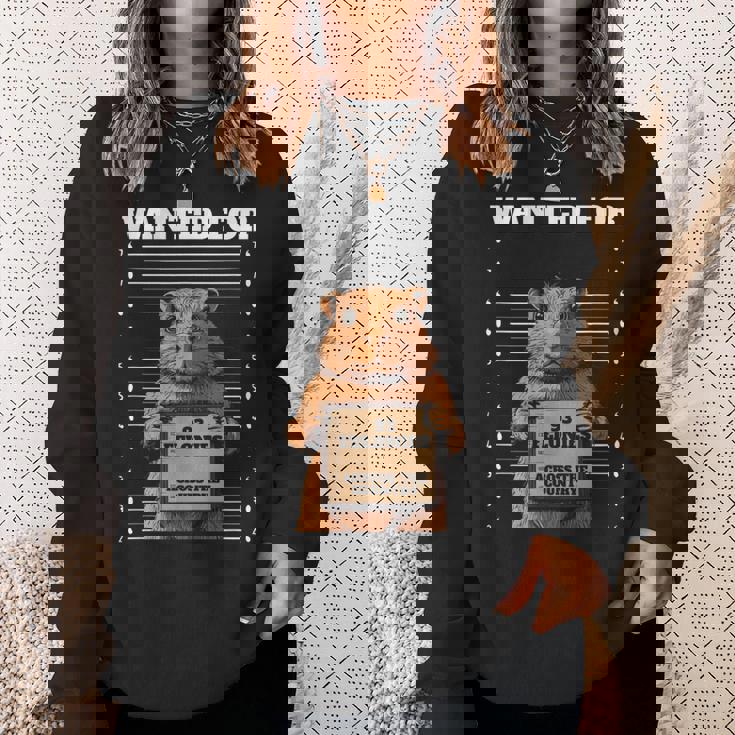 全国指名手配 重犯罪93件ハムスター スウェットシャツ 彼女への贈り物