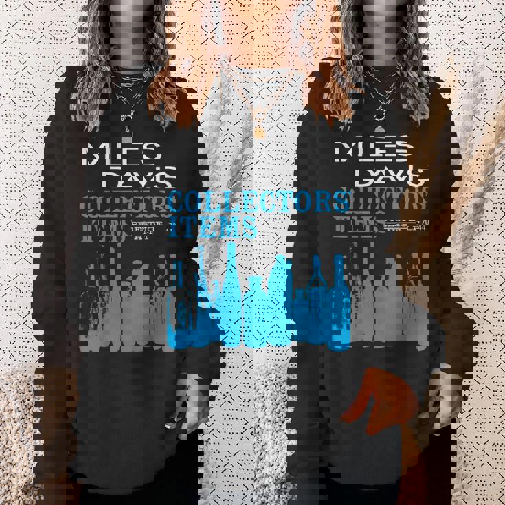 公式マイルス・デイビス ジャズ アイコングッズ コレクターズアイテム スウェットシャツ 彼女への贈り物