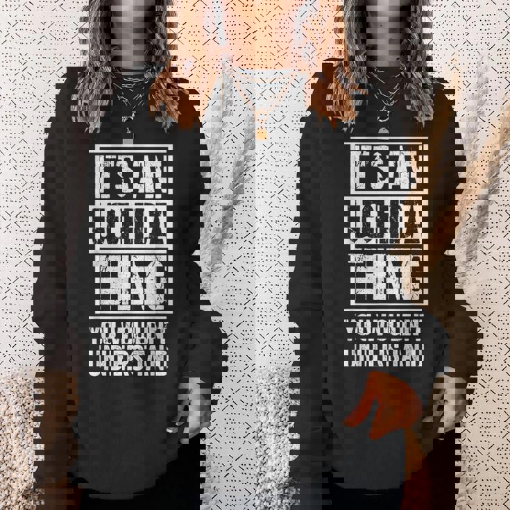 内田苗字名字 An Uchida Thing You Wouldn't Understand Family Name スウェットシャツ 彼女への贈り物