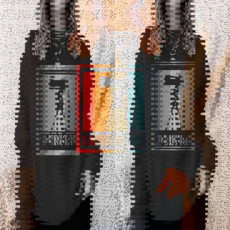 写真家 カメラ 写真撮影 デジタルカメラ スウェットシャツ 彼女への贈り物