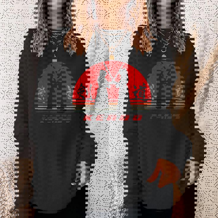 剣道、ヴィンテージスタイル スウェットシャツ 彼女への贈り物