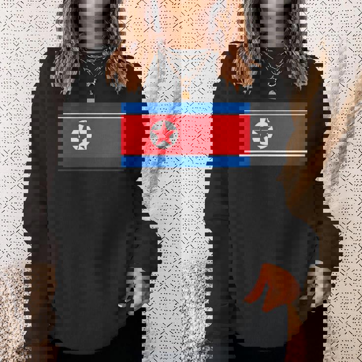 北朝鮮旗北朝鮮ピョンヤン。 スウェットシャツ 彼女への贈り物