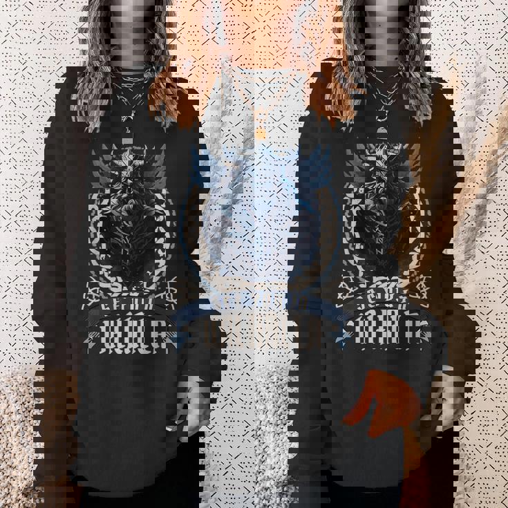 北欧の戦士ヴァルハラ北欧神話オーディン北欧人バイキング スウェットシャツ 彼女への贈り物