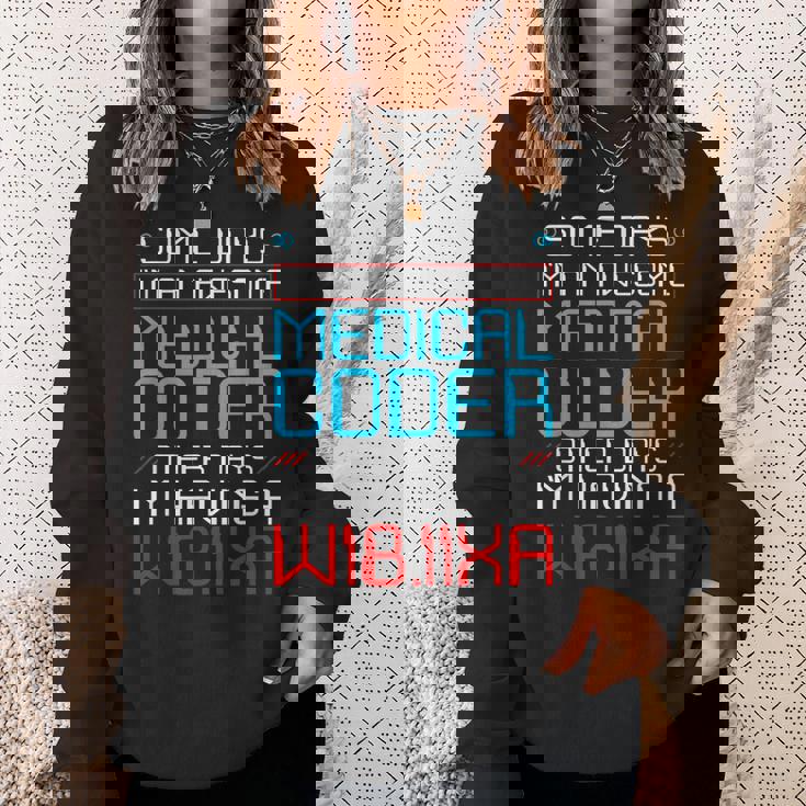 医療請求コーダー 健康情報 ヘルスケア 請求 スウェットシャツ 彼女への贈り物