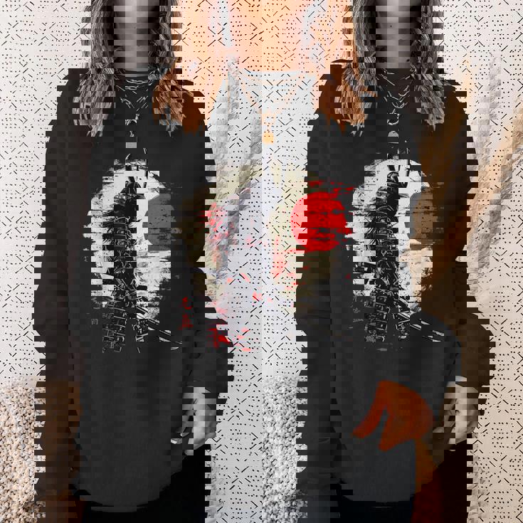 古代 日本 武士 武道 レトロ ヴィンテージ スウェットシャツ 彼女への贈り物