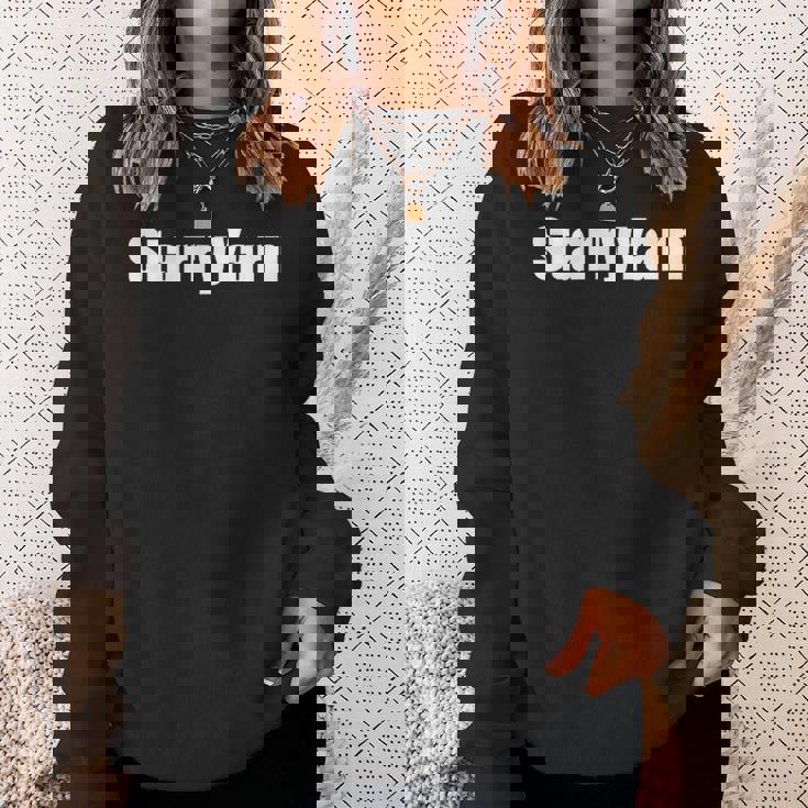 可愛くて愛らしいうさぎのくつろぎタイム スウェットシャツ 彼女への贈り物