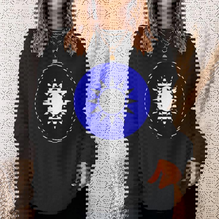 台湾空軍 ラウンドデル 旗 台湾武装部隊 スウェットシャツ 彼女への贈り物