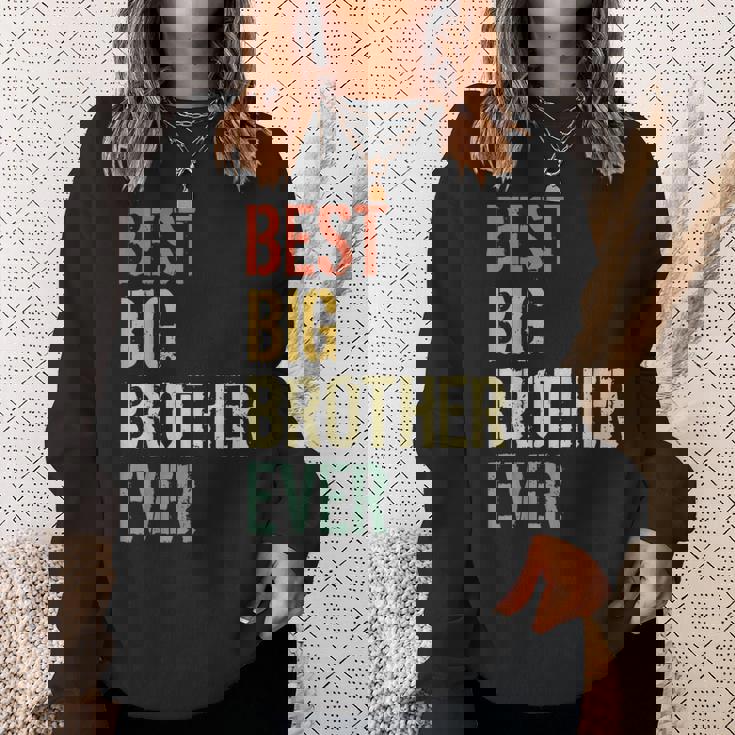 史上最高の兄貴 スウェットシャツ 彼女への贈り物