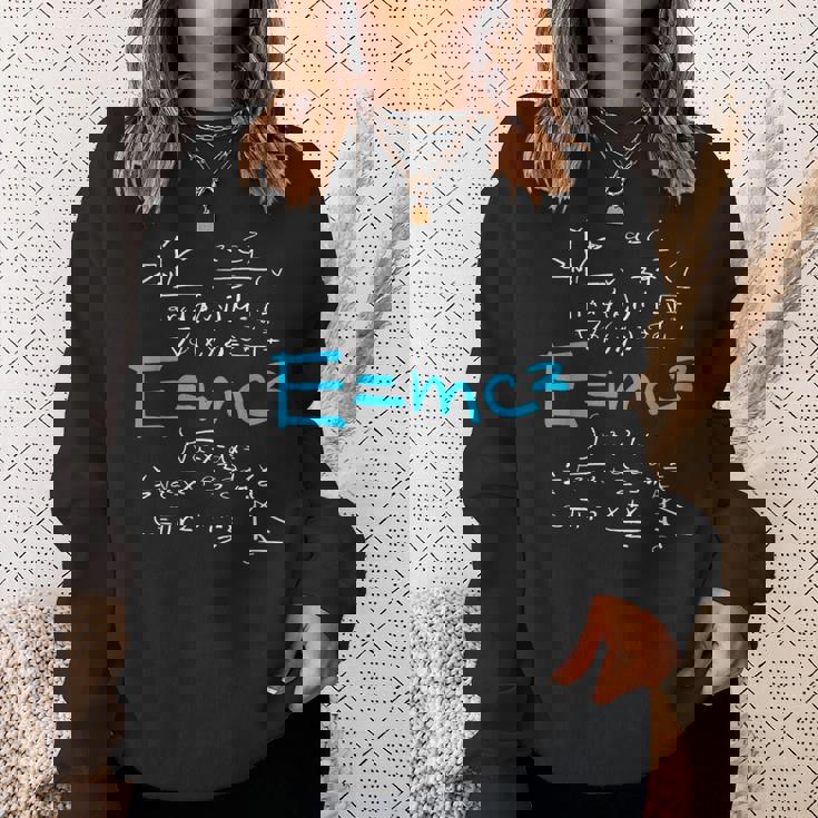 同等フォーミュラ EMc2 質量エネルギー スウェットシャツ 彼女への贈り物