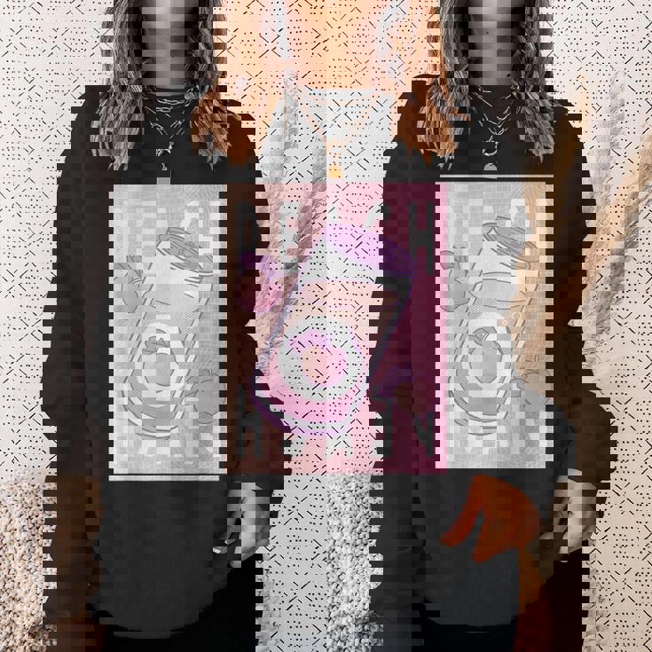 和桃アルコールソフトドリンク 桃 スウェットシャツ 彼女への贈り物